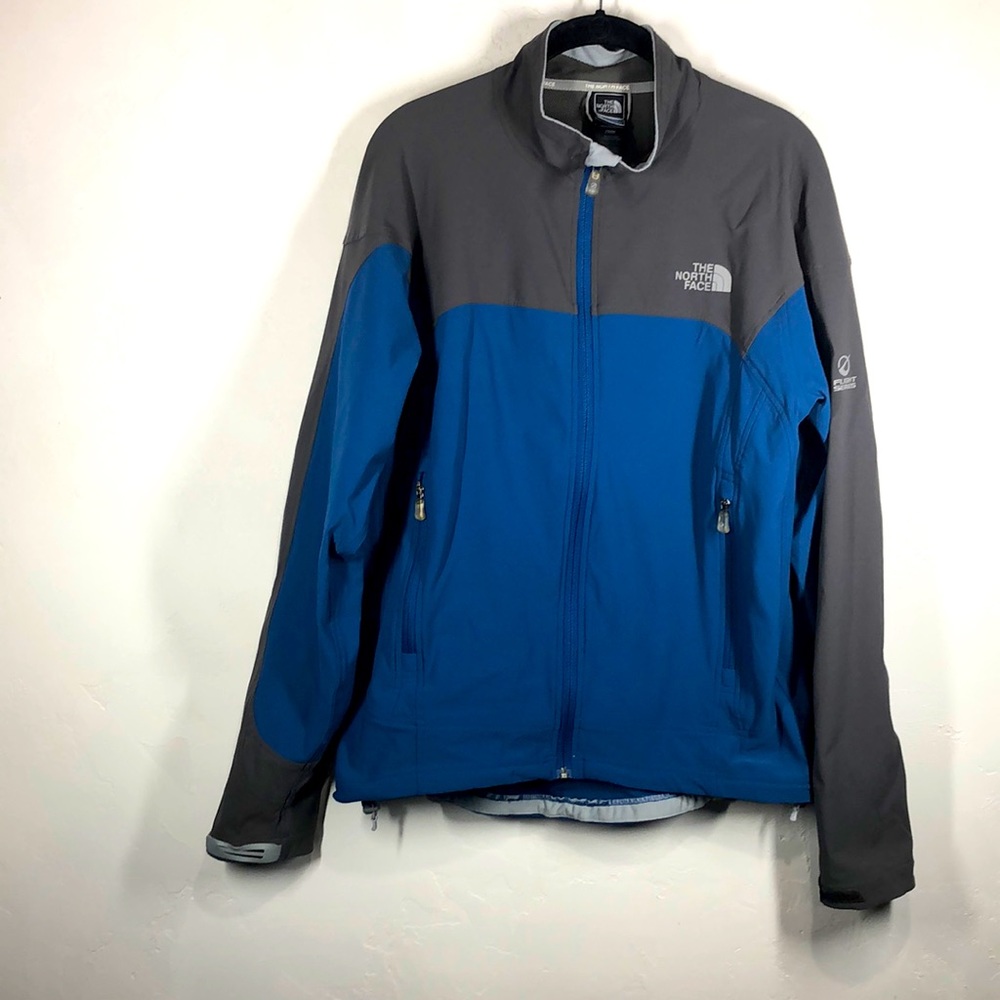 The North Face Flight Series Apex blue & gray lightweight jacket size medium